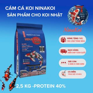 Cám NinaKoi tăng màu