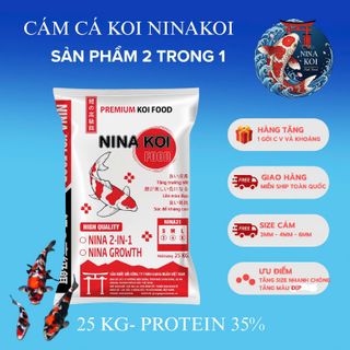Cám NinaKoi tăng màu