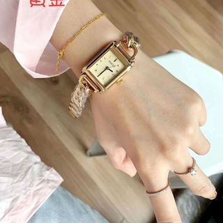HOT SALE ĐỒNG HỒ NỮ THỜI TRANG GUCHI LẮC CHỮ NHẬT