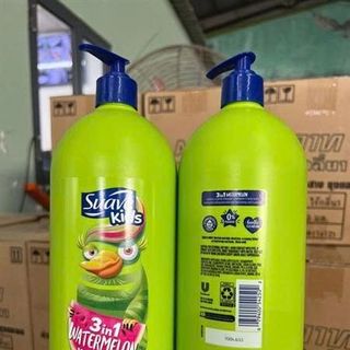 Sữa Tắm, Gội, Xả Suave Kids 3in1 USA 1.18L (Thùng 3 Chai)