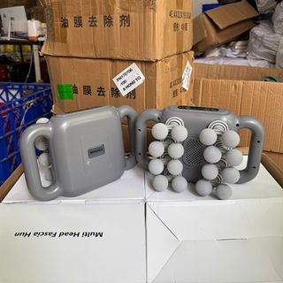 Máy Massage Cầm Tay 16 Đầu Động Cơ Yên Tĩnh Hỗ Trợ Thư Giãn Giảm Đau Nhức Cơ Hiệu Quả