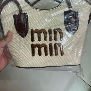 TÚI NỮ MINI – PHỐI VẢI ĐAN PHÁ CÁCH, XINH HẾT NẤC W734 - WINNIE HOUSE