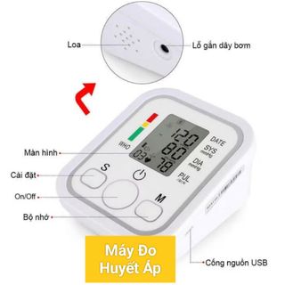 MÁY HUYẾT ÁP TỰ ĐỘNG GIỌNG NÓI TIẾNG VIỆT
