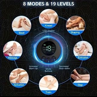 Thảm Massage Xung Điện EMS Bàn Chân Kích Thích Trực Tiếp Các Huyệt Đạo Gồm 8 Chế Độ