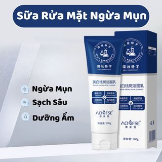 Sữa Rửa Mặt Aoufse Ngừa Mụn Làm Sạch Sâu Dưỡng Ẩm 100g