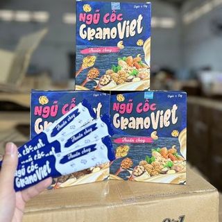 Ngũ Cốc GranoViet Thuần Chay (Thùng 100 Hộp)