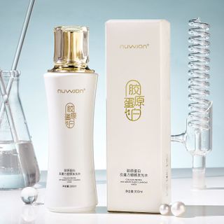 Nước Dưỡng Da NUWJON Collagen Protein Anti Gravity Plastic Lumilongs Water Làm Sáng Da Chống Lão Hóa 300ml