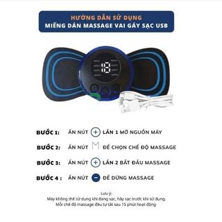 Máy Massage Xung Điện Mini Cánh Bướm