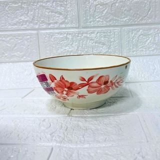 TÔ SỨ BẦU HOA DỪA HỒNG SIZE 6 (15CM)