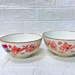 TÔ SỨ BẦU HOA DỪA HỒNG SIZE 6 (15CM)