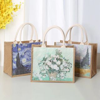 Túi Vải ToTe Họa Tiết Xanh Sơn Dầu (Thùng 350 Cái)