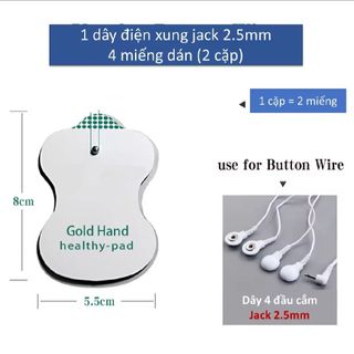 Miếng Dán Thay Thế Dùng Cho Máy Massage Xung Điện