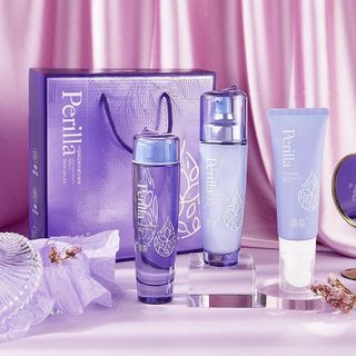 Bộ Skincare Perilla Dưỡng Ẩm Làm Sáng Da 4 Món NUWJON