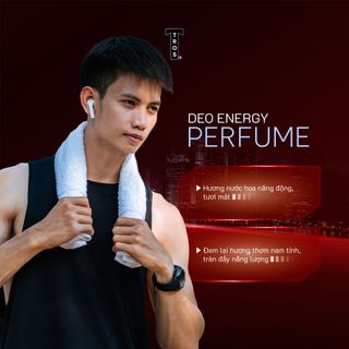 Lăn Khử Mùi Nam TROS ENERGY COOL Kiểm Soát Mùi, Mát Lạnh Sảng Khoái, Hương Thơm Tươi Mát Phù Hợp Dùng Hàng Ngày