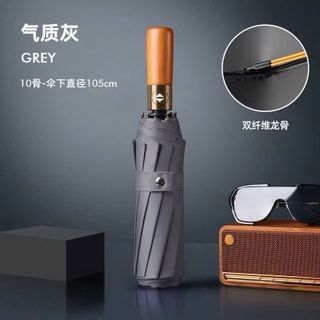 Ô cán gỗ tặng kèm bao da