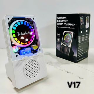 Loa Bluetooth kèm sạc ko dây V17