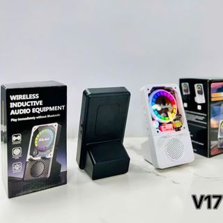 Loa Bluetooth kèm sạc ko dây V17