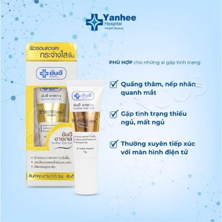 Kem Thâm Mắt Yanhee Eye Gel Kem Dưỡng Mắt Loại Bỏ Quầng Thâm Bọng Mắt Chống Lão Hóa Xóa Mờ Nếp Nhăn