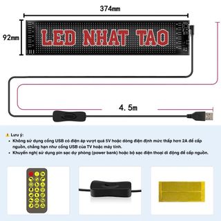 Bảng LED dẻo dán xe oto, dán kính