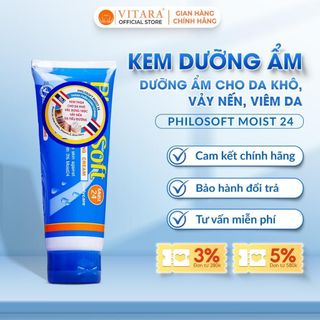 Kem Dưỡng Da Tay Philosoft Moist Cấp Ẩm Cho Da Khô Vảy Nứt Nẻ Thái Lan Tuýp 100g