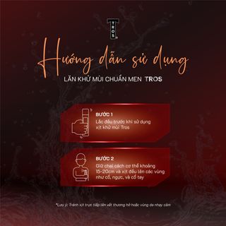 Body Mist Xịt Khử Mùi Nước Hoa Nam TROS Regular Black Cologne Hương Nam Tính, Mạnh Mẽ, Quyến Rũ 24h 100ml