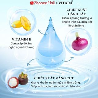 Xịt mụn lưng Vitara SE Body Acne Spray giảm mụn lưng, ngực, viêm nang lông giảm mụn mờ thâm sáng da 50ml chính hãng Thái