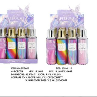NƯỚC HOA BODY MIST 250ML (lưu hương lâu)