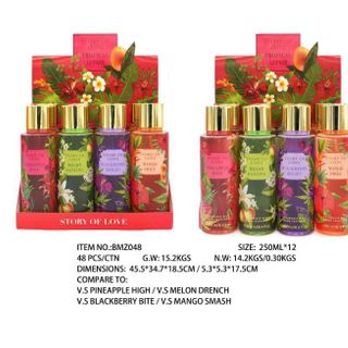 NƯỚC HOA BODY MIST 250ML (lưu hương lâu)