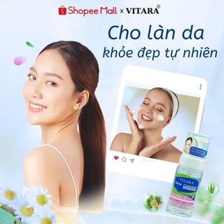 Bọt rửa mặt Vitara Facial Cleansing Foam Mousse ngăn ngừa mụn, loại bỏ bụi bẩn, dầu thừa 100ml