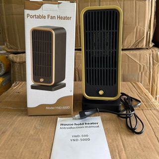 Quạt sưởi mini , máy sưởi mini để bàn thiết kế nhỏ gọn tiện lợi