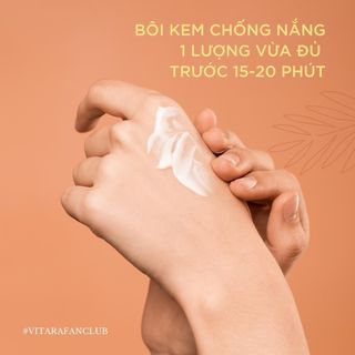 Kem chống nắng Vitara Facial Sunscreen SPF50 PA++ chống nước, làm trắng da, ngăn ngừa cho nám, tàn nhang 20g