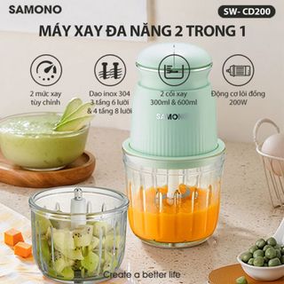 MÁY XAY THỰC PHẨM ĐA NĂNG SAMMONO SW CD200