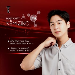 Sữa Tắm Nam TROS ZinC Coupe Shower Gel Kiểm Soát Nhờn, Sạch Sâu Lỗ Chân Lông, Loại Bỏ Bụi Bẩn, Ngăn Ngừa Mụn 450ml