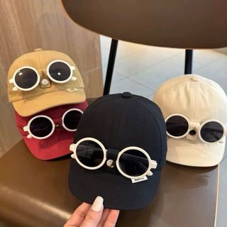 Mũ lưỡi trai kèm kính cho bé