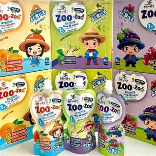 Thạch Yến Zoo Zoo  (Thùng 10 Hộp x 6 Túi 125ml)