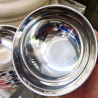 SET 10 CHÉN INOX KIM CƯƠNG 2 LỚP 11,5CM