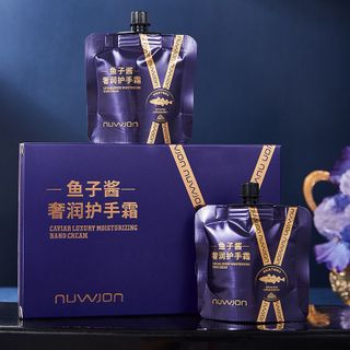 Kem Dưỡng Da Tay Nuwjon Caviar Luxury – Dưỡng Ẩm & Mềm Mịn 30g x 4 Gói