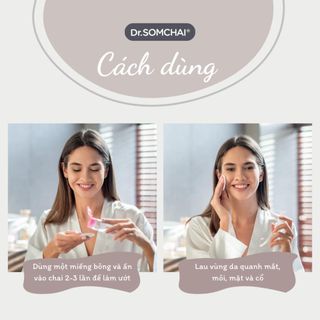 Nước tẩy trang ngăn mụn Dr. Somchai Acne Micellar Water làm sạch sâu, loại bỏ bụi bẩn, bã nhờn220ml