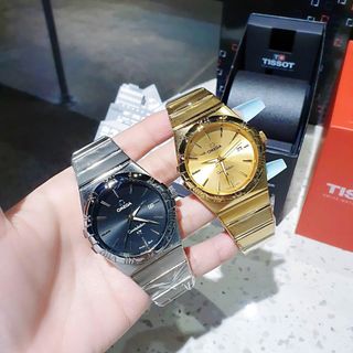 XẢ KHO ĐỒNG HỒ NAM NỮ TRUNG CẤP ÔMEGHA DÂY THÉP KHOÁ BƯỚM