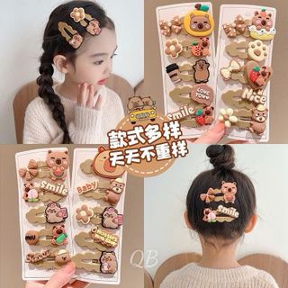 Set 5 kẹp tóc cappybaza