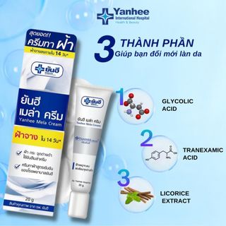 Kem Thoa Nám Tàn Nhang YANHEE Cao Cấp Mờ Nám Tàn Nhang Đồi Mồi Dưỡng Ẩm Da Phục Hồi Chống Lão Hoá Da