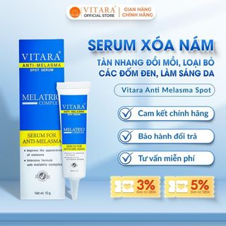 Serum xóa nám tàn nhang đồi mồi Vitara Anti Melasma Spot loại bỏ các đốm đen, làm sáng da 10g chính hãng Thái Lan