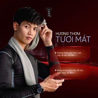 Lăn Khử Mùi Nam TROS Clear Ultra Dry Hương Thơm Mát Lạnh, Chống Ố Vàng Áo, Kiểm Soát Mồ Hôi, Khô Thoáng