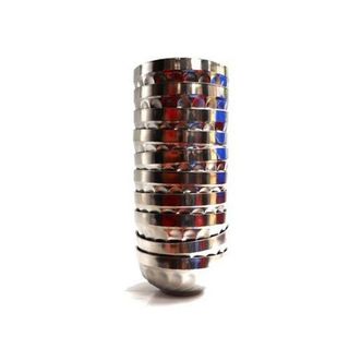 SET 10 CHÉN INOX XOẮN 2 LỚP 11,5CM