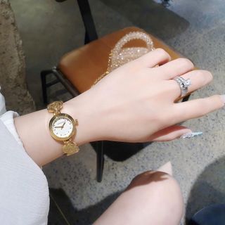 XẢ KHO ĐỒNG HỒ NỮ THỜI TRANG PUBBERRY DÂY VÀNG LOGO