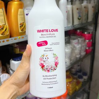 Sữa tắm WHITE LOVE 1100ml Hương Nước Hoa