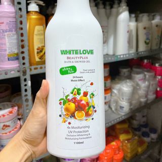 Sữa tắm WHITE LOVE 1100ml Hương Nước Hoa