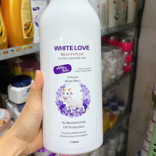 Sữa tắm WHITE LOVE 1100ml Hương Nước Hoa