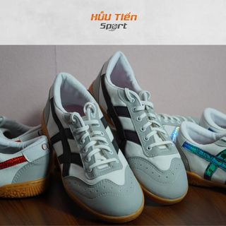 Giày Bata Đế Cao Su Cầu Lông, Bóng Chuyền, Chạy Bộ, Giày Đá Banh Sân Gỗ Khâu Full Đế Nhiều Màu Sắc