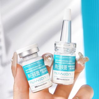 Tinh chất Nuwjon Whitening 8 ống - Dưỡng trắng da, mờ thâm nám, cấp ẩm sáng mịn